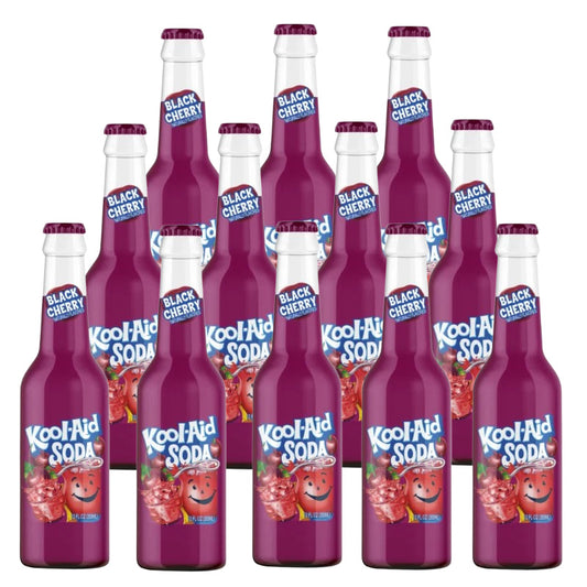 Kool Aid Glass Bottle Soft Drinks 12x355ml – 5 Flavours