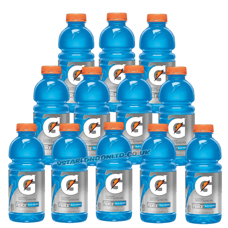 Gatorade Blue Cherry Sports Drink 591ml – (12 & 24 Bottles)
