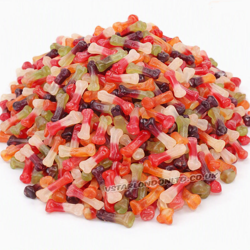 Haribo Bone Shakers Limited Edition Halloween Fruit Gums 1kg–3kg