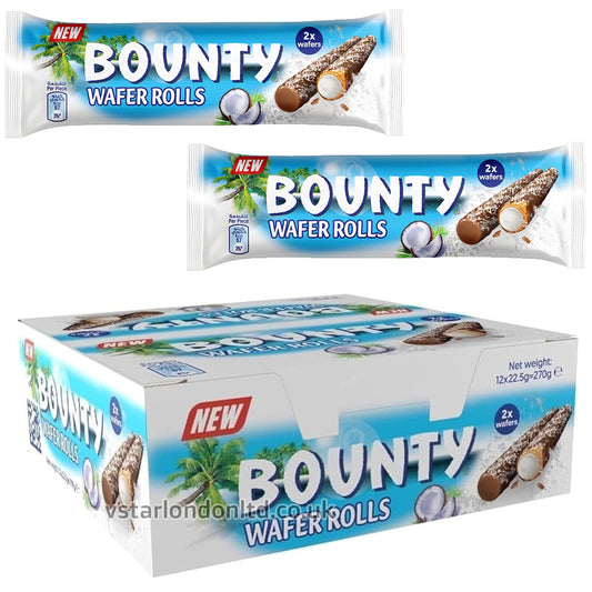 Bounty Wafer Rolls 12 x 22.5g