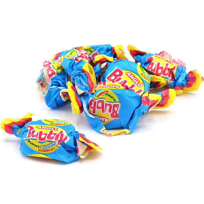 Barratt Anglo Bubbly Bubblegum 240 Pieces 1.44kg Pink Bubblegum Big Bubble Chewing Gum Box