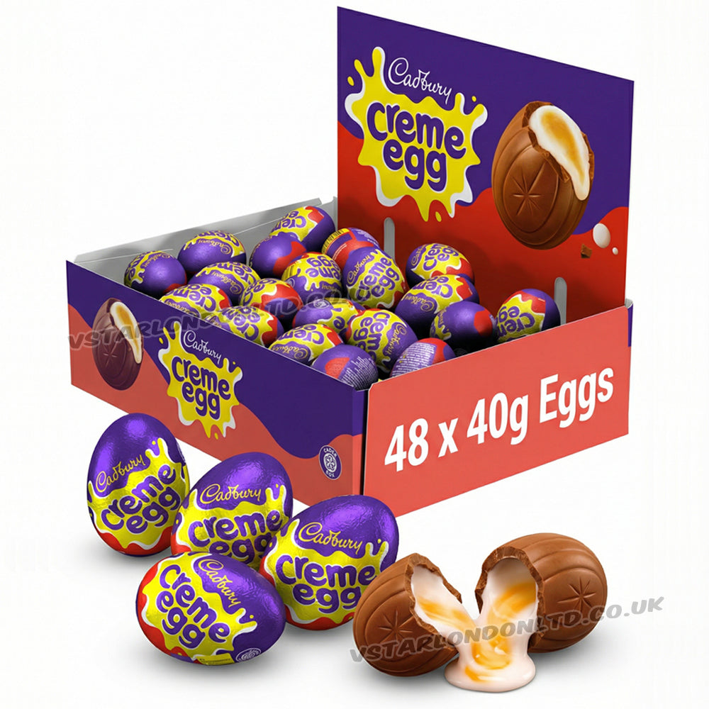 Cadbury Creme Egg 40g – Box of 48 | Easter Chocolate Treat