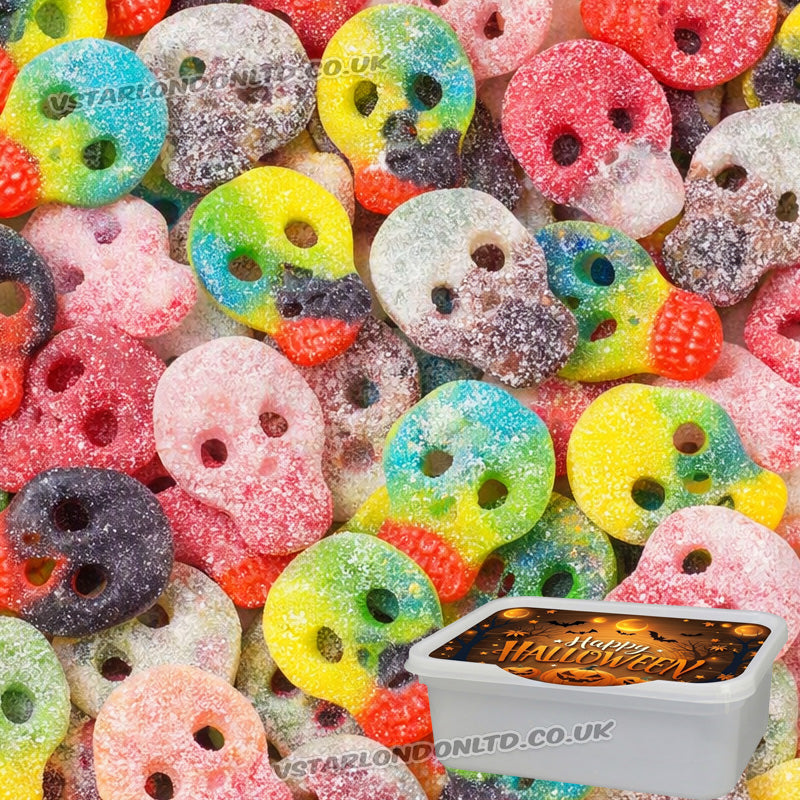Candycrave Vegan Jelly Skulls Mixed Flavours (1kg – 5kg)