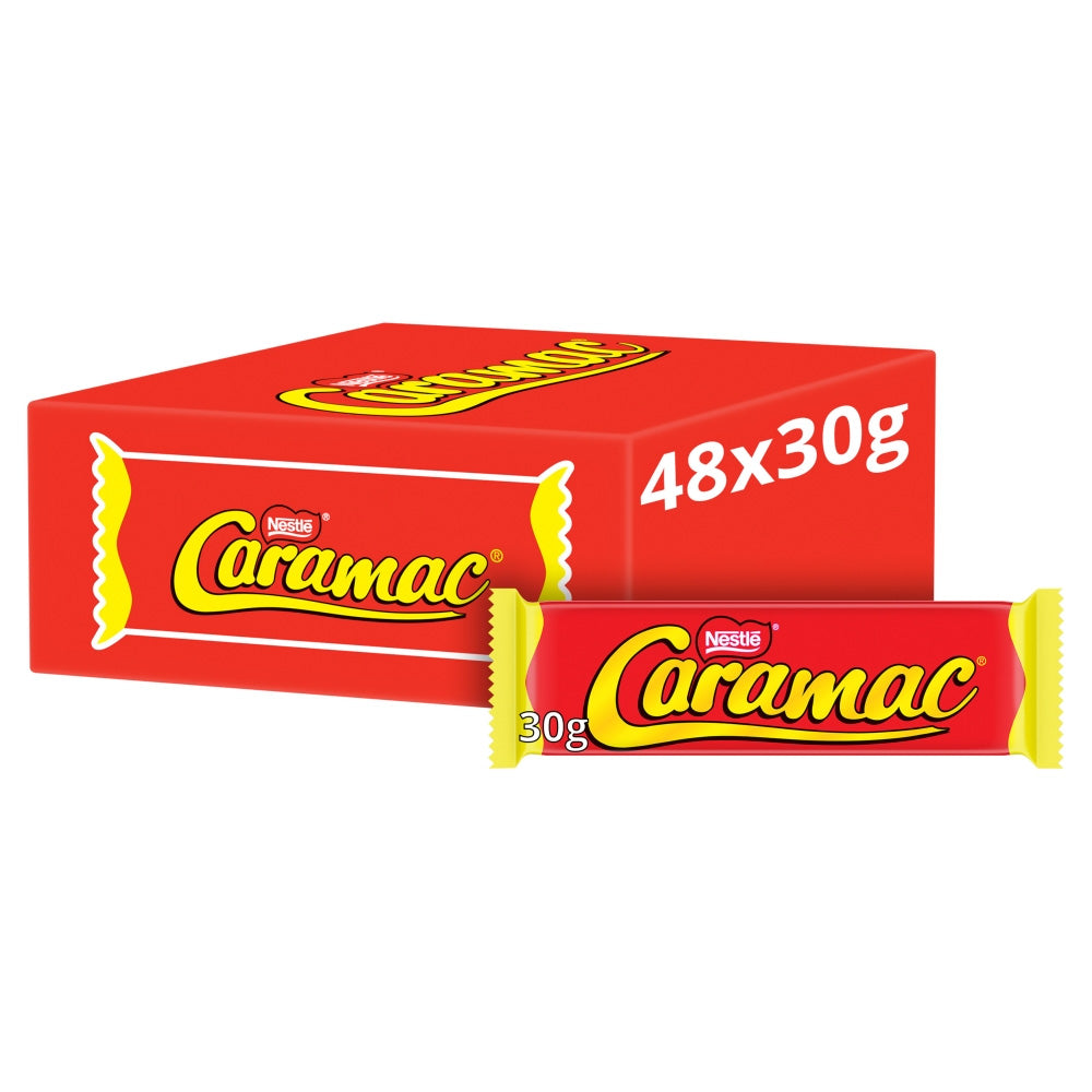 Caramac Caramel Flavour Chocolate 48 x 30g Bars