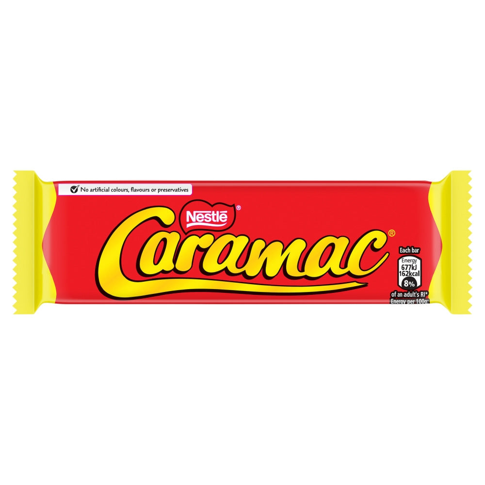 Caramac Caramel Flavour Chocolate 48 x 30g Bars