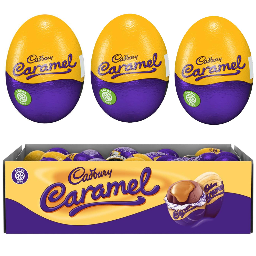 Cadbury Caramel Egg Box - 48 x 40g | Easter 2025 Delights