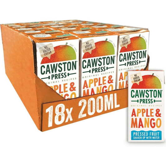 Cawston Press Kids Fruit Drink 200ml (18 Pack) – Apple Blends