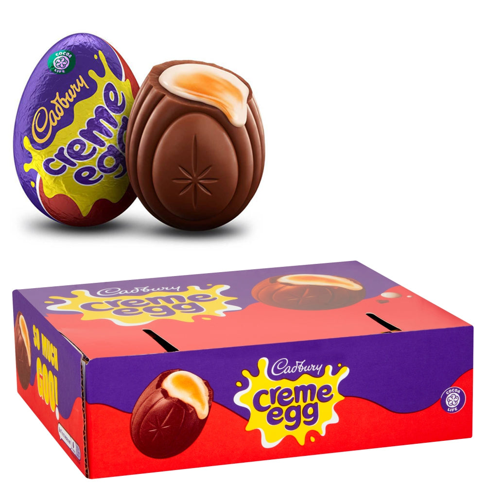 Cadbury Creme Egg Box - 48 x 40g | Easter 2025 Treats