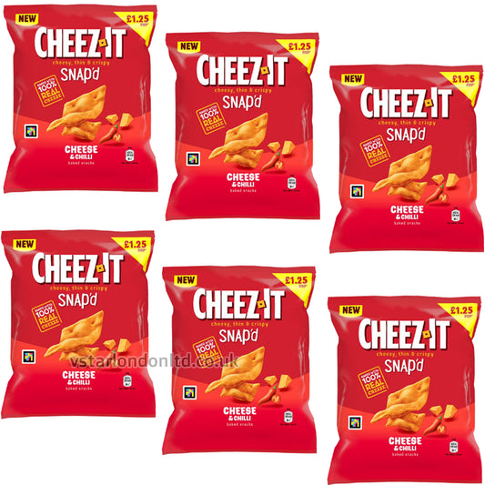 Cheez-It Cheese & Chilli Thin & Crispy Baked Snacks 65g PMP