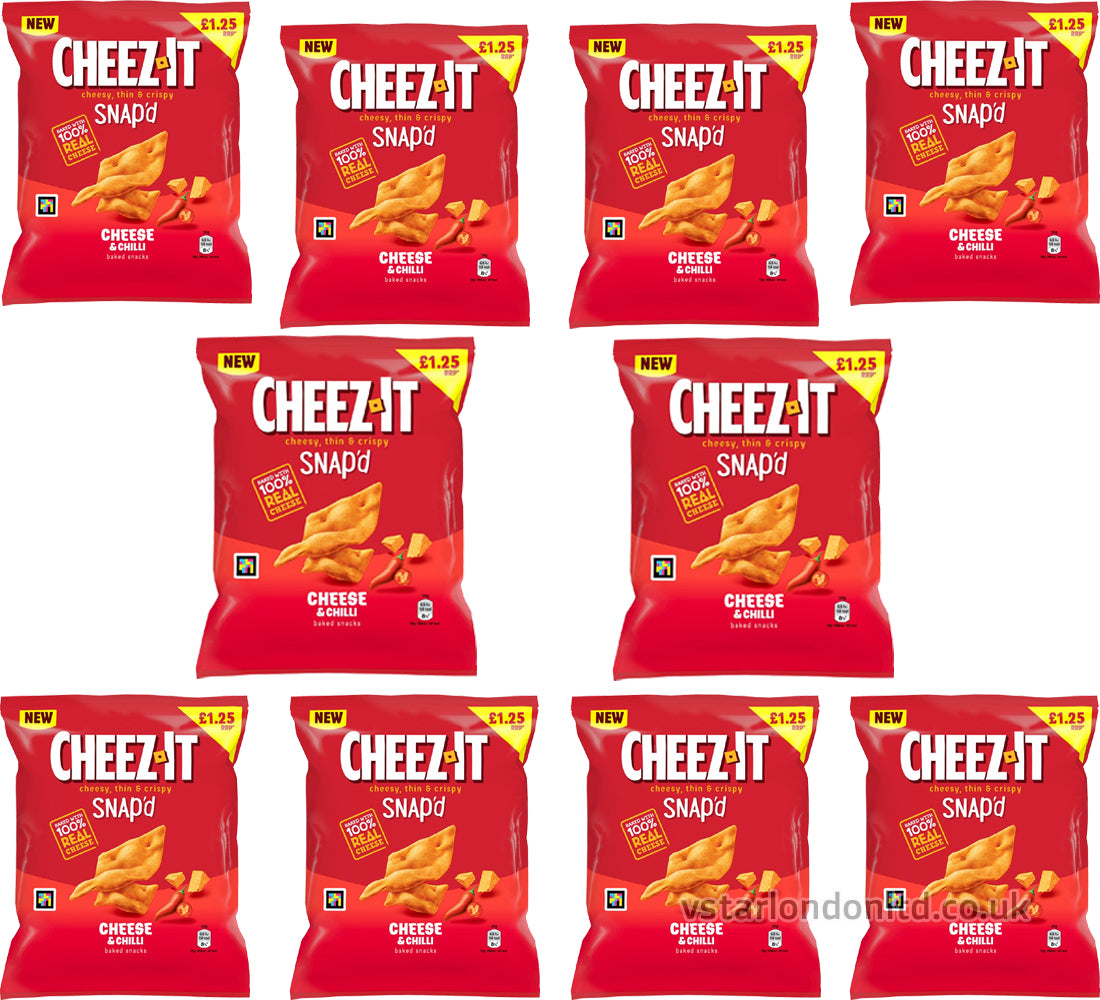 Cheez-It Cheese & Chilli Thin & Crispy Baked Snacks 65g PMP