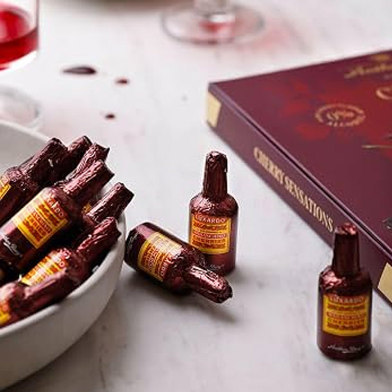 Anthon Berg Luxardo Cherry Sensations Gift Box 155g (9 Boxes Dark Chocolate)