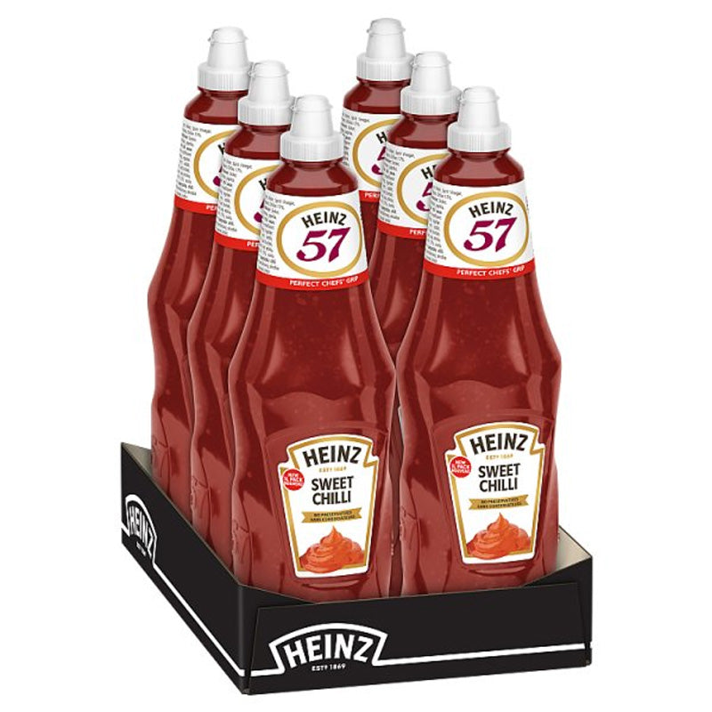 Heinz Sweet Chilli Sauce 6 x 1L Bottles | Chefs Grip Foodservice Sauce