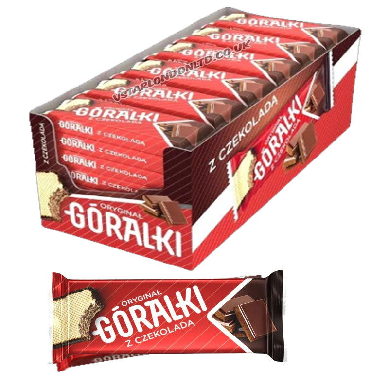 Goralki Wafers 45g Multipack Milky Chocolate Hazelnut Coconut (18 or 36 Packs)