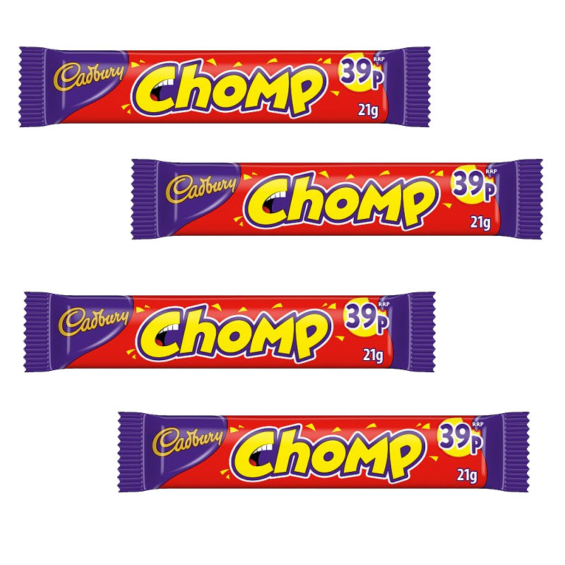 Cadbury Chomp Chocolate Bar 60 x 21g PMP