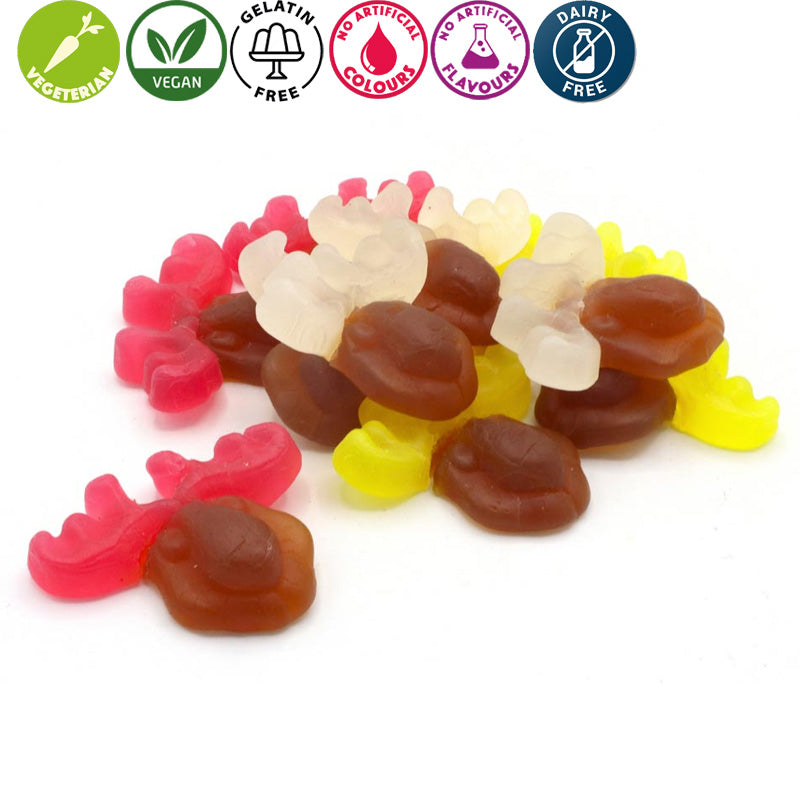 Kingsway Chillie Billies Reindeer Bag 1kg - 3kg – Vegan Christmas Gummy Sweets