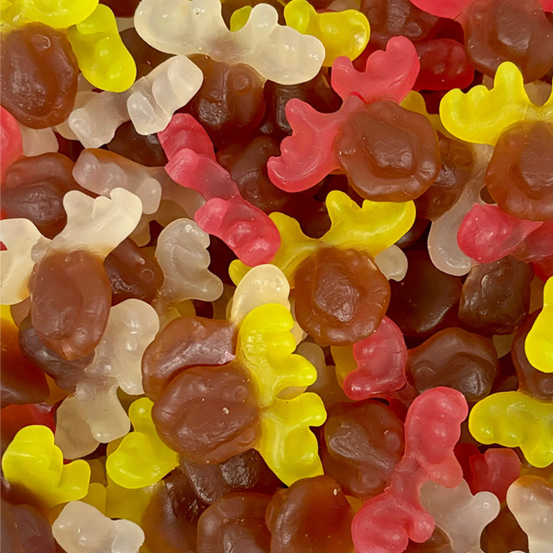 Kingsway Chillie Billies Reindeer Bag 1kg - 3kg – Vegan Christmas Gummy Sweets