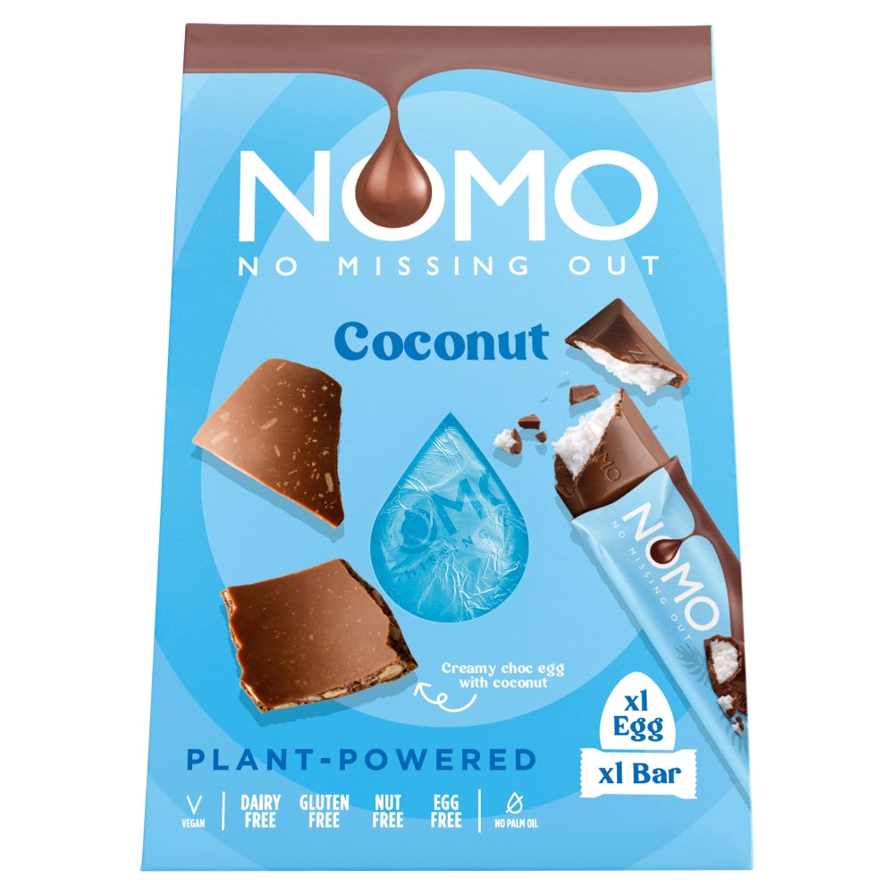 NOMO Coconut Egg and Bar 153g