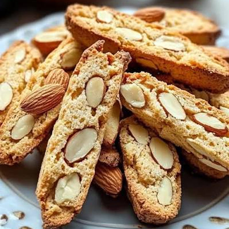 Falcone Almond Cookies 1kg | 125 Individual Packs | 20% Roasted Almonds