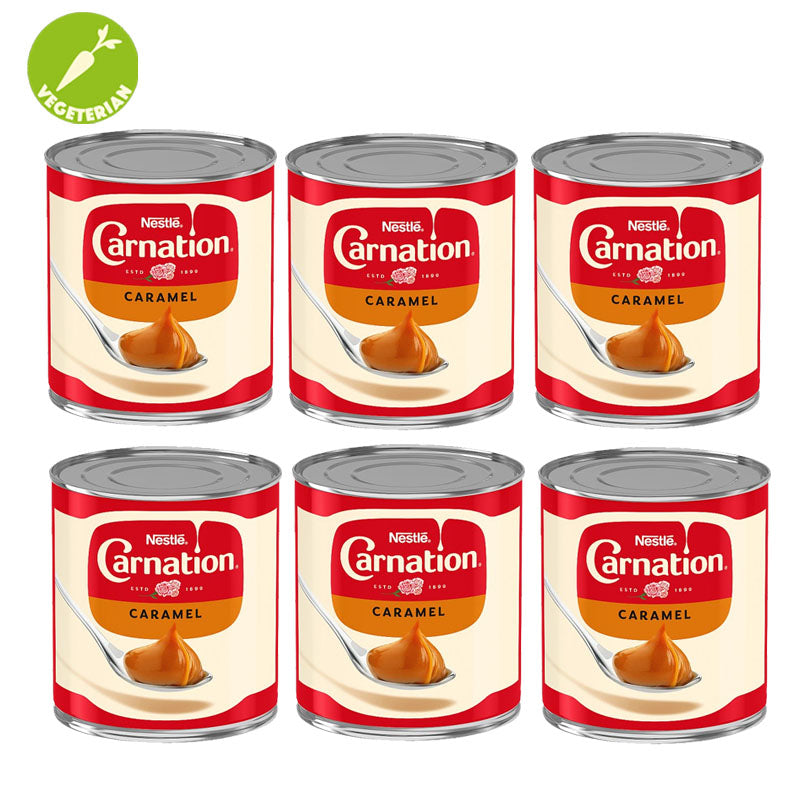 Carnation Caramel Sweetened Condensed Milk Dessert Filling 397g (Box 6 Tins)