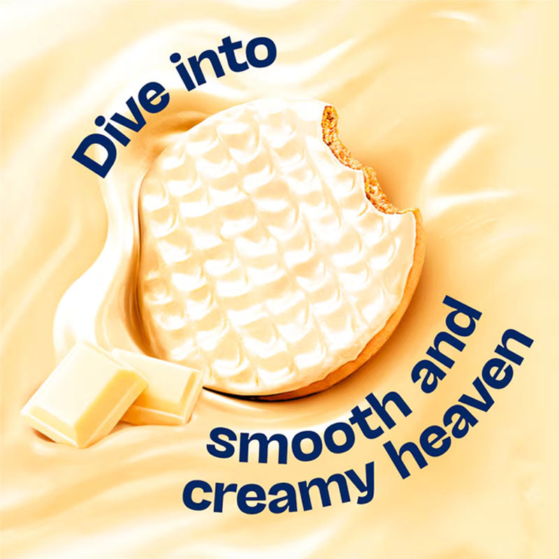 McVitie's White Chocolate Digestive Biscuits 232g PMP (Box of 12 Packs)