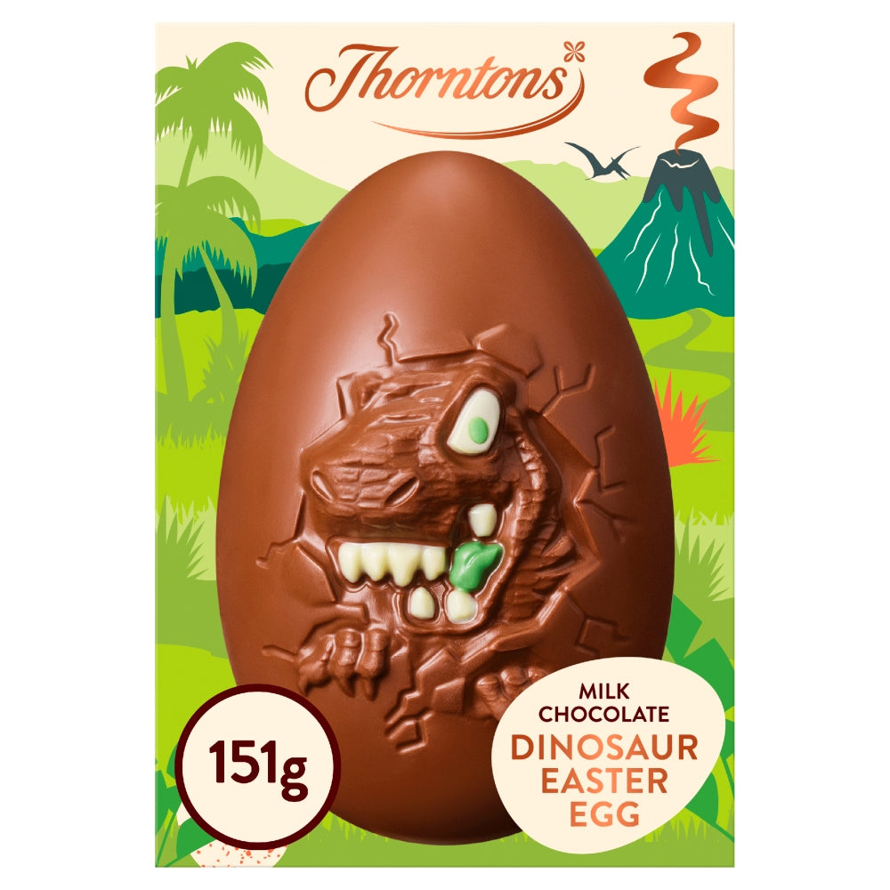 Thorntons Milk Chocolate Dinosaur Easter Egg 151g