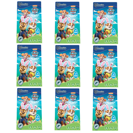 Kinnerton Paw Patrol Milk Chocolate Easter Egg (9x50g Boxes)