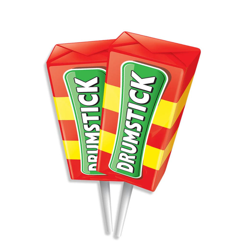 Swizzels Drumstick Lollies Raspberry & Milk Flavour Vegan Lollies (1kg–6kg)