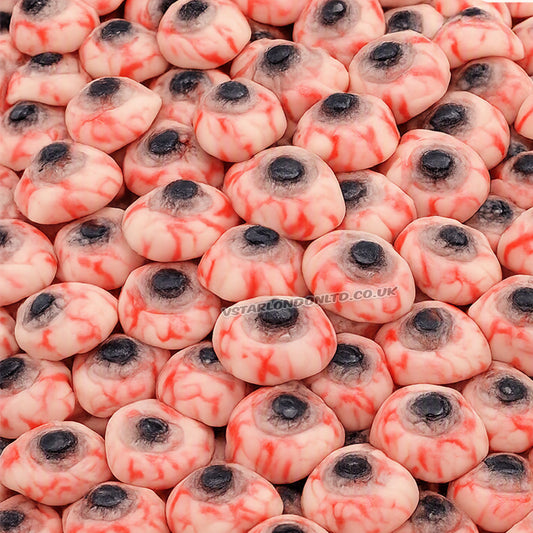 Kingsway Jelly Eyeballs Spooky Sweets 1kg, 2kg & 3kg Bulk Bag