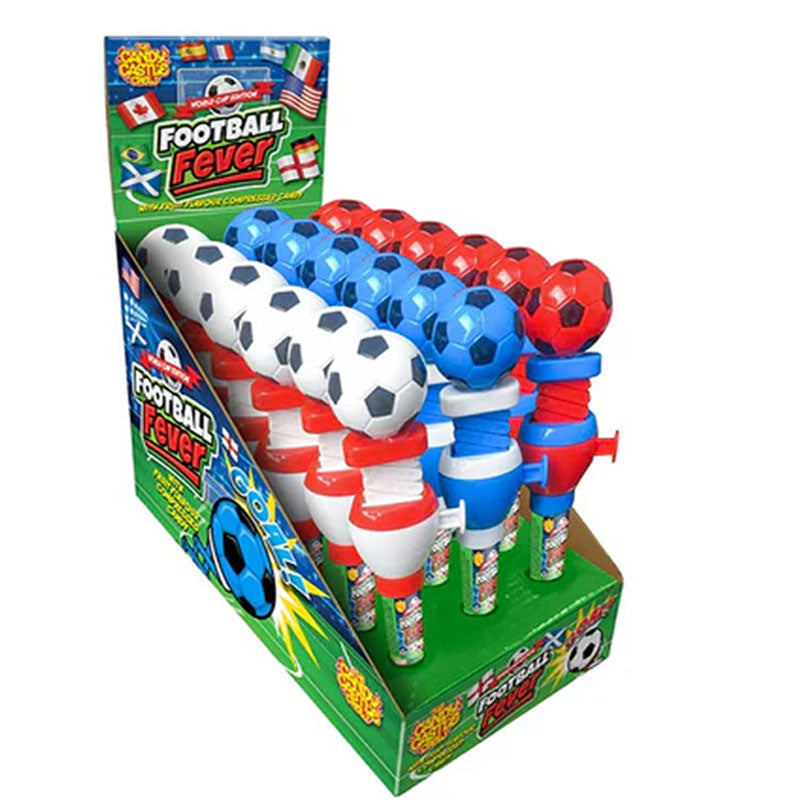 Rose Candy Football Fever Fruit Candy Toy Football Themed Fruity Sweets (18 Count )
