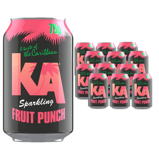 KA Sparkling Fruit Punch 330ml PMP (12 & 24 Cans)