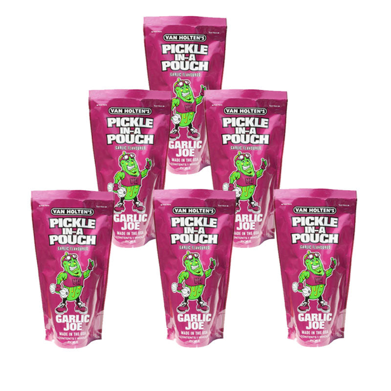 Van Holten’s Pickle In A Pouch 360g Variety – Big Papa, Hot Mama & More (6 & 12 Packs)