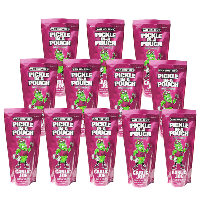 Van Holten’s Pickle In A Pouch 360g Variety – Big Papa, Hot Mama & More (6 & 12 Packs)