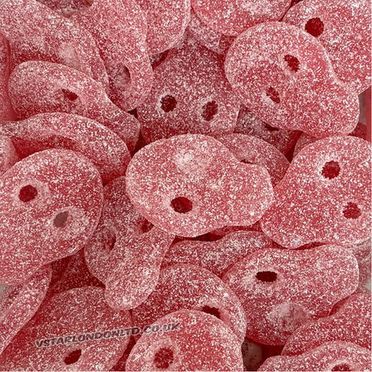 Candycrave Vegan Grape Skulls 2kg – Tangy Fizzy Grape Halloween Gummy Sweets