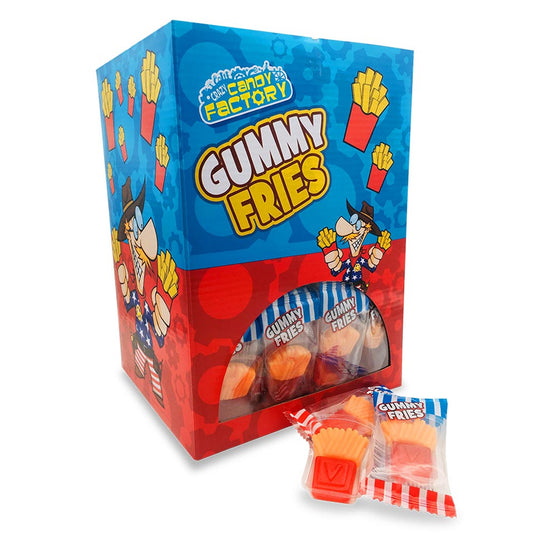 Crazy Candy Factory Mini Fries 100 x 10g Packs