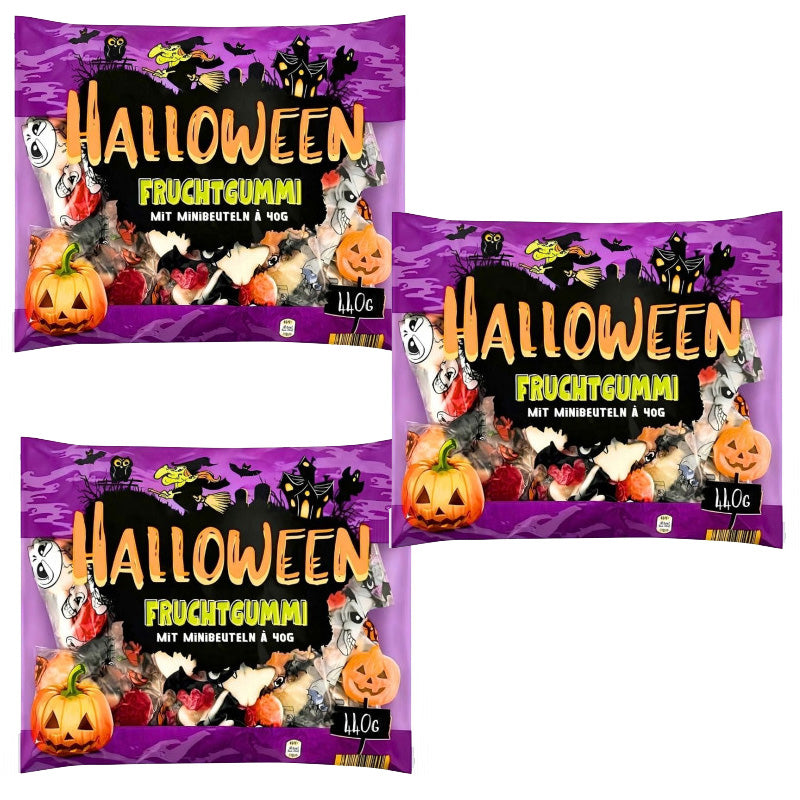 Assorted Halloween Sweets 440g x 3 Bags – Spooky Sweet Selection
