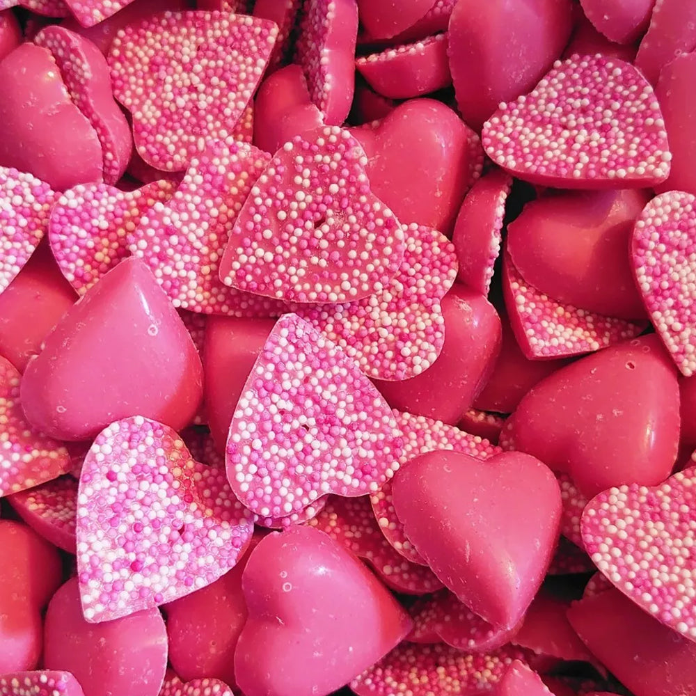 Hannahs Strawberry Pink Hearts 3kg