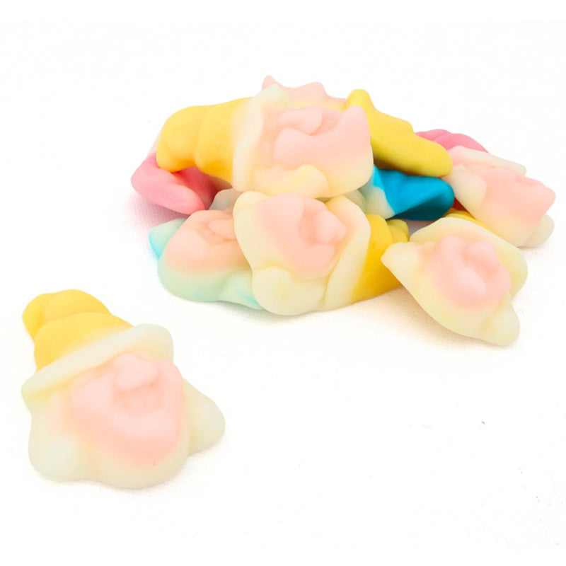 Kingsway Halloween Witches Heads Bag Strawberry Flavour Jelly Sweets Gluten Free 3Kg