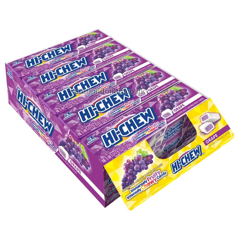 Hi-Chew Chewy Fruit Candy – 50g x 15 Packs (Multi-Flavours)