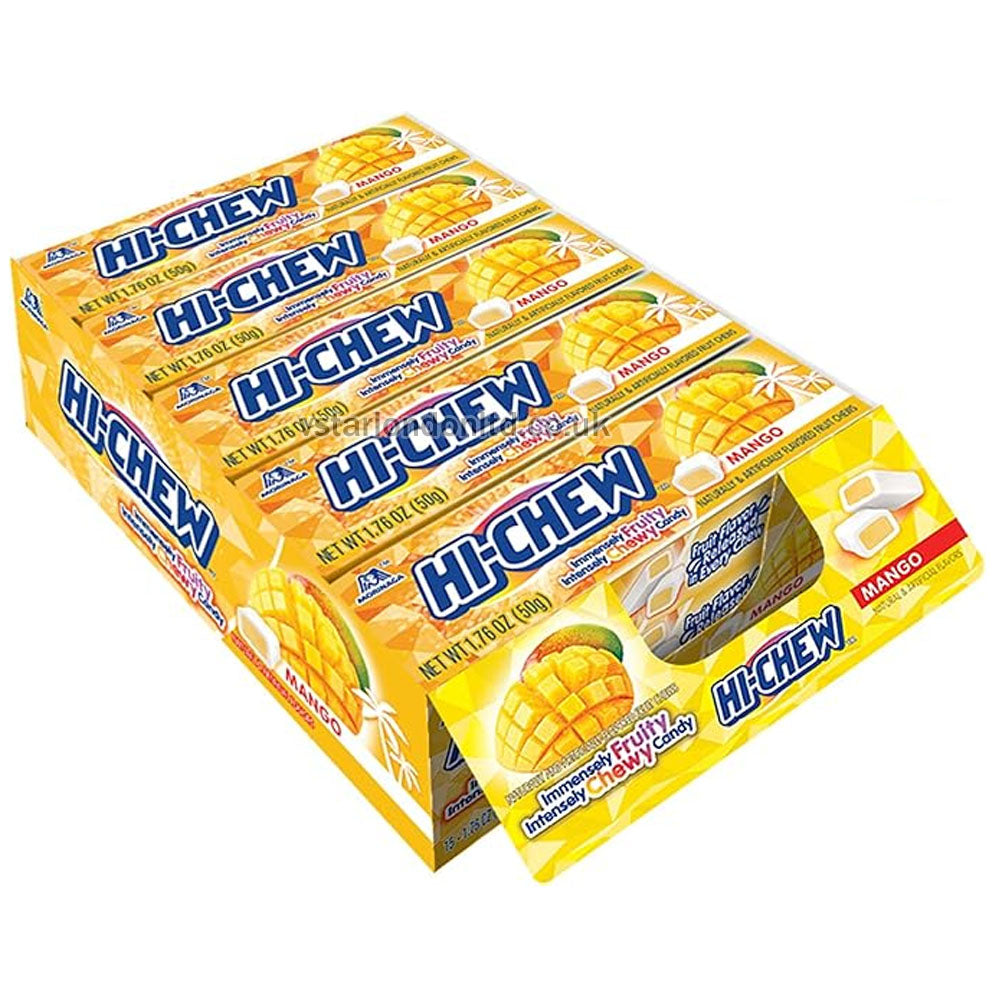 Hi-Chew Chewy Fruit Candy – 50g x 15 Packs (Multi-Flavours)