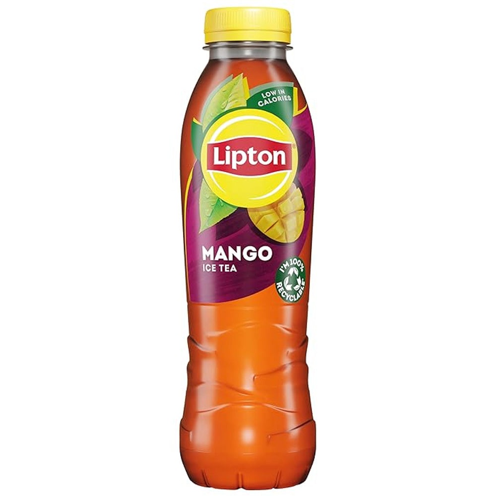 Lipton Ice Tea Mango Still Soft Drink 500ml (Pack Of 12)