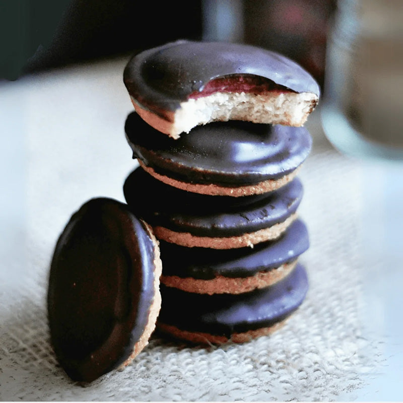 Jaffa Cake Mis-Shapes 1kg Chocolate Orange Flavour Biscuits Bulk Box