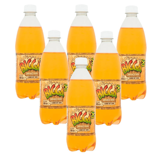 Bigga Jamaica Kola Flavour Soft Drink 600ml (Box of 6 & 12 Bottles)