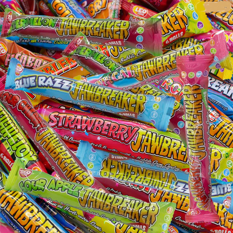 Zed Candy Jawbreakers Assorted Flavours 49.5g PMP Pack – (12 - 50 Packs)