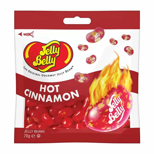 Jelly Belly Hot Cinnamon Jelly Beans Bag 12 x 70g