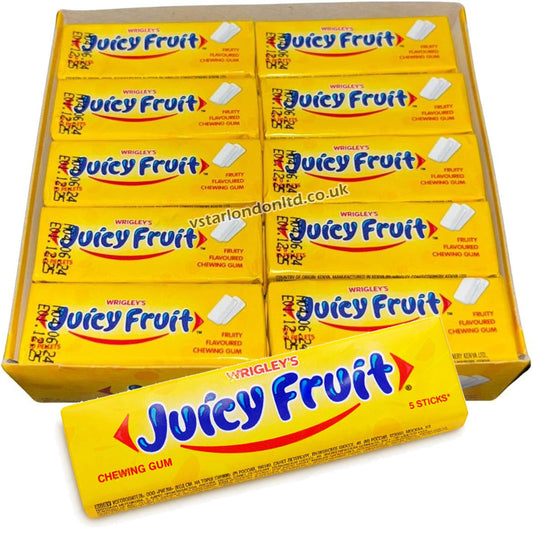 WRIGLEY'S JUICY FRUIT Chewing Gum Bulk Pack – 30 x 10 Pellets (360g)