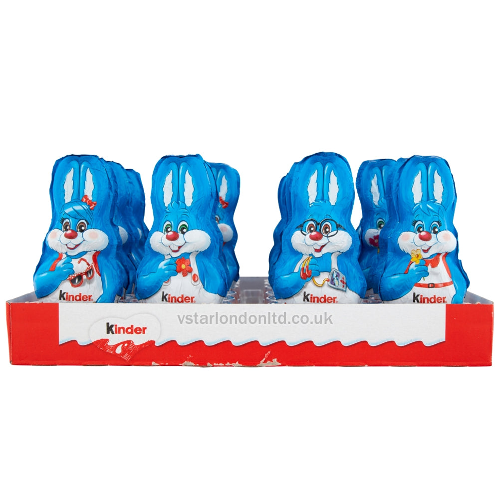 Kinder Chocolate Hollow Easter Bunny Figure 55g(Pack of 24)