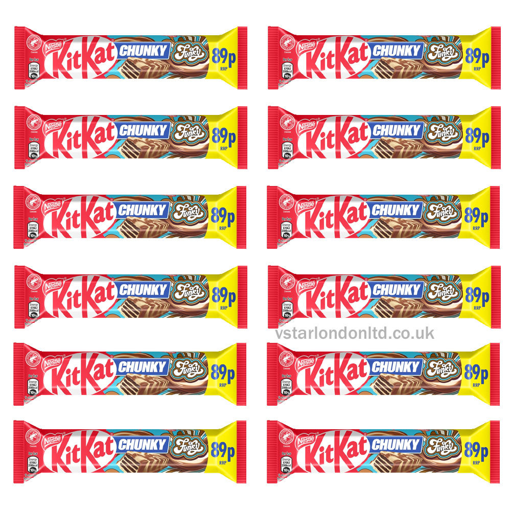 KitKat Chunky Funky Chocolate Bar 40g PMP