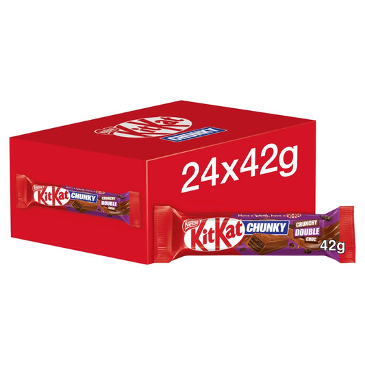 KitKat Chunky Crunchy Double Chocolate Bar 42g