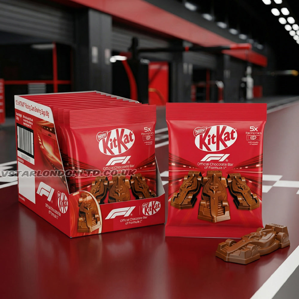 KitKat F1 Chocolate Car Figures 55g Multipack | 6 & 12 Bags – UK