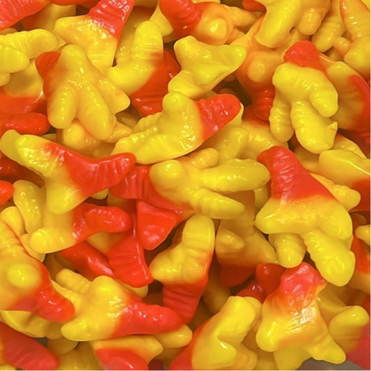 Vidal Chicken Feet Jelly Sweets 1kg - 3kg | Fruit Flavour Novelty Candy